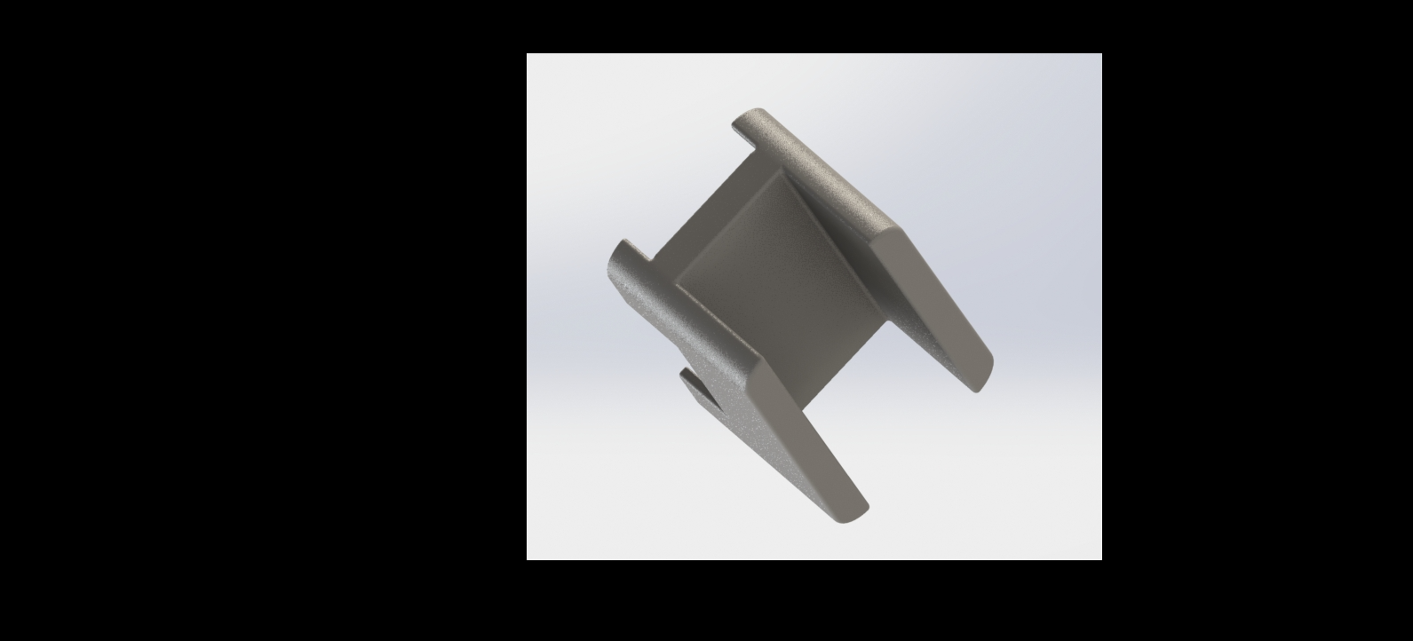Phoner holder for a 60mm bedrest
