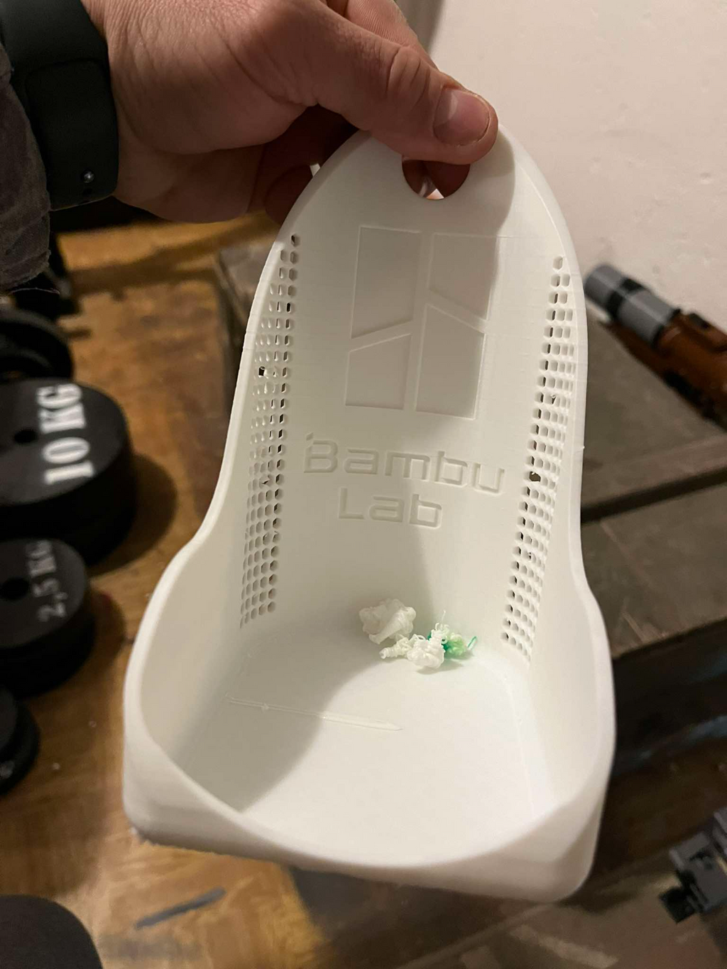 Bambulab A1 Mini Poop Catcher Bin bigger