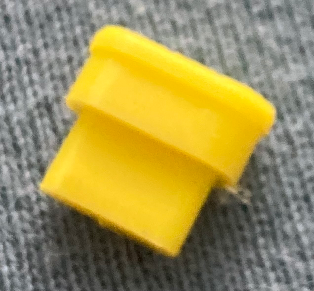 Dust cover for Apple lightning charging port