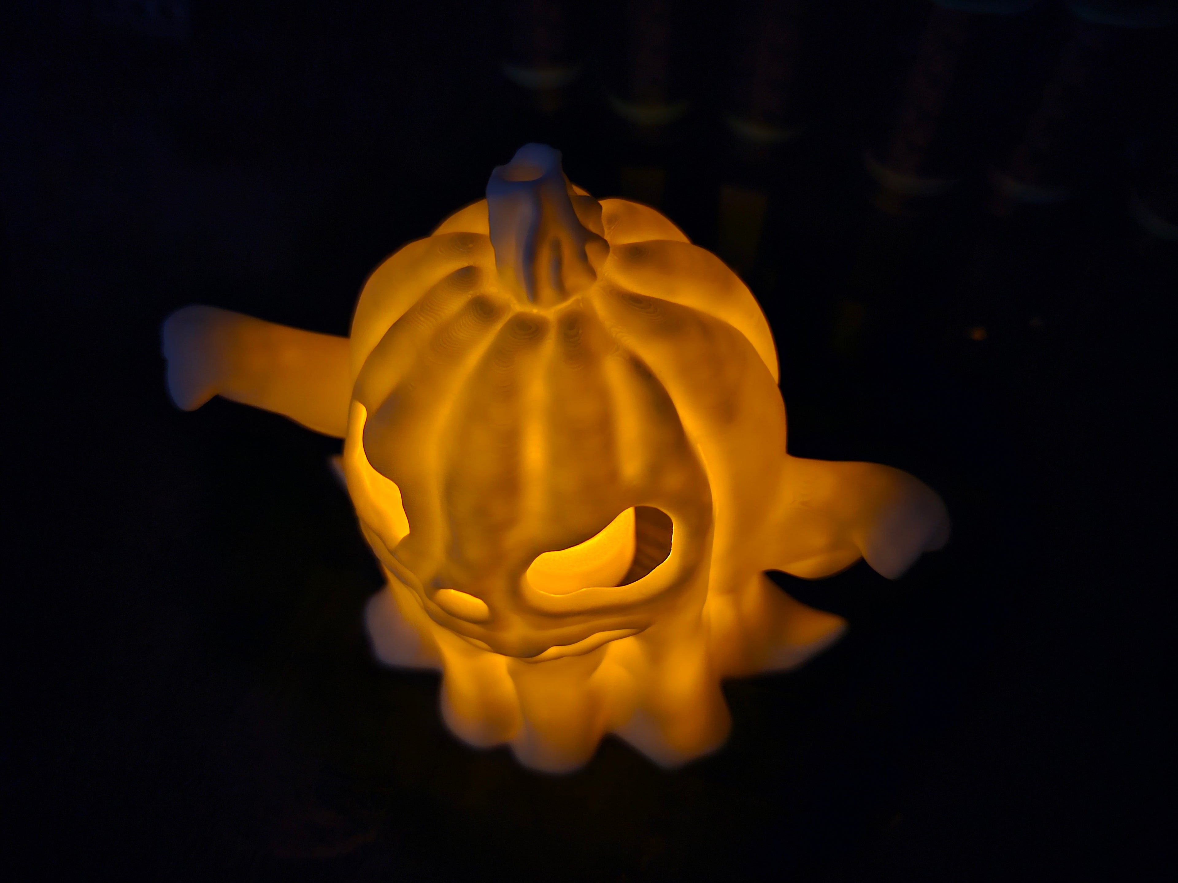 Pumpkin Ghost Lantern