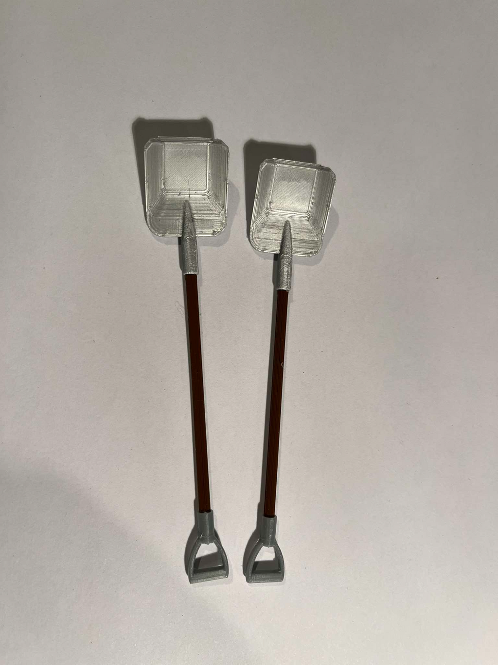 Shovel 1:10 and 1:12 for RC car, miniature