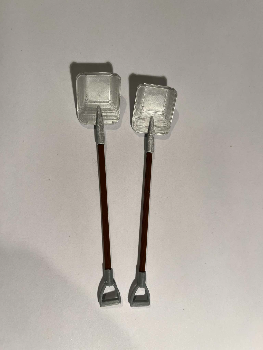 Shovel 1:10 and 1:12 for RC car, miniature
