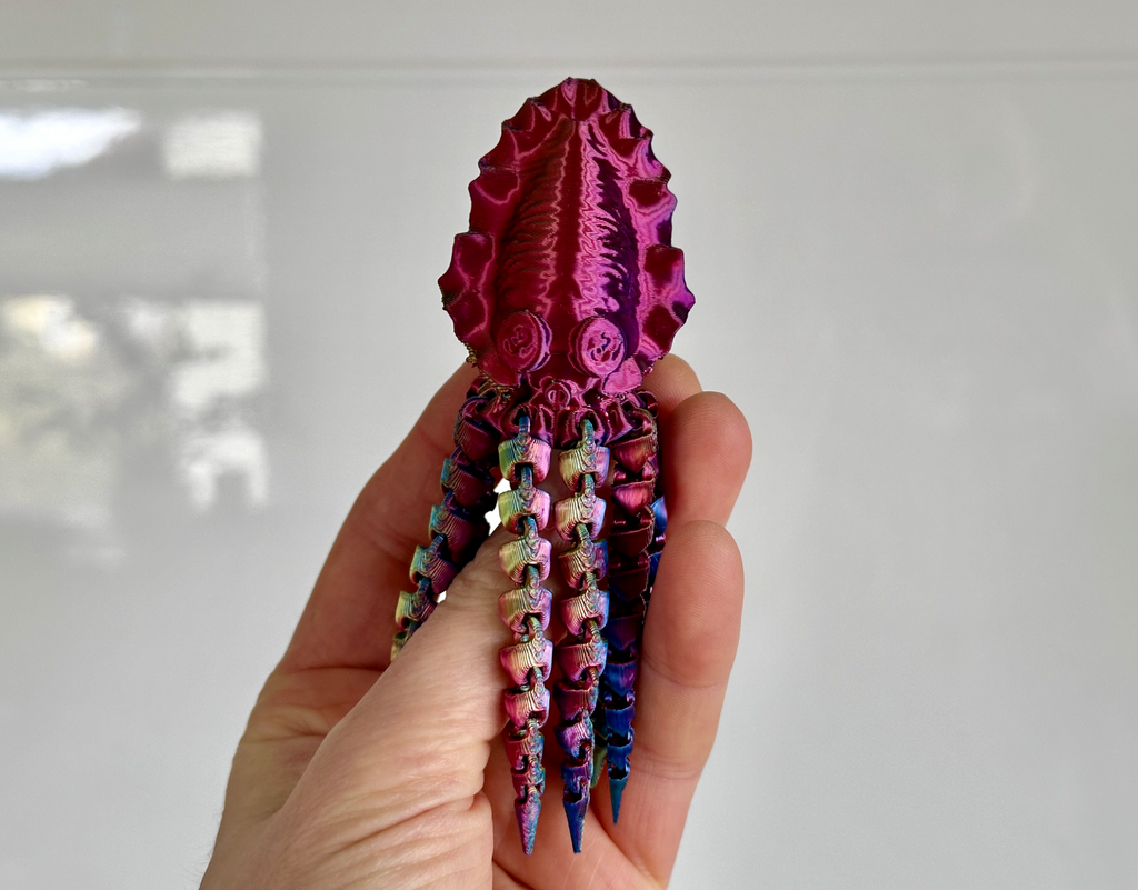 funny articulated Squid