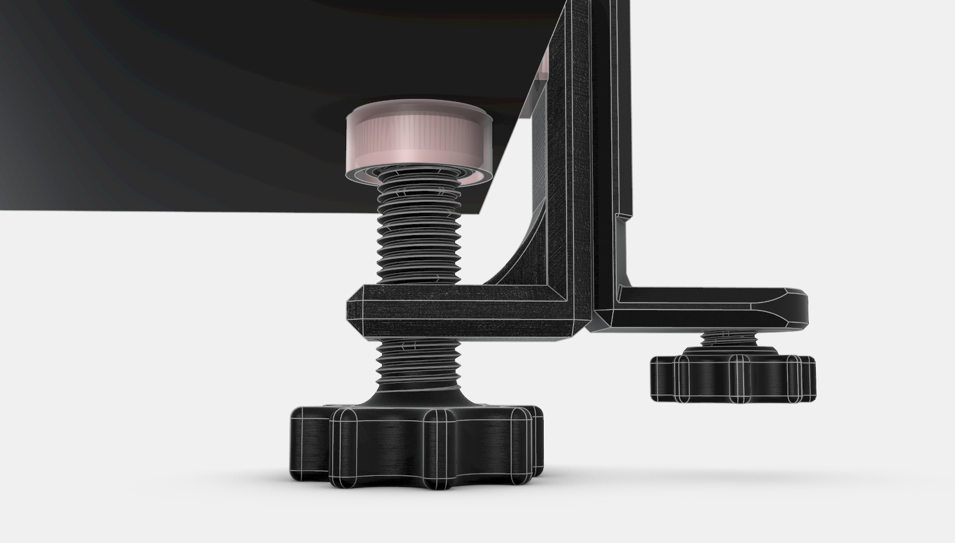 Clamping Headphones Rest (v2 updated)