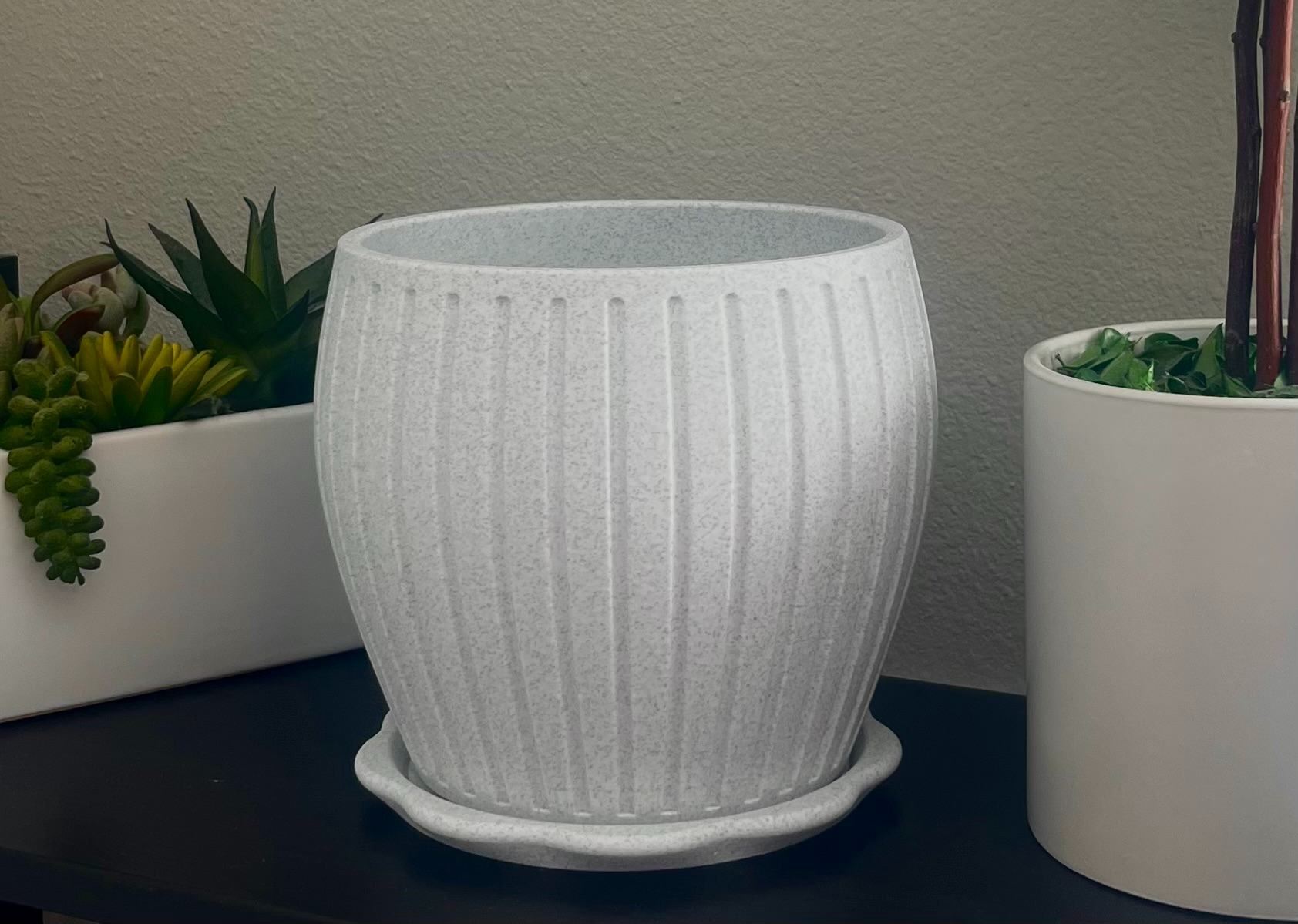 Large Greek Style Marble Planter