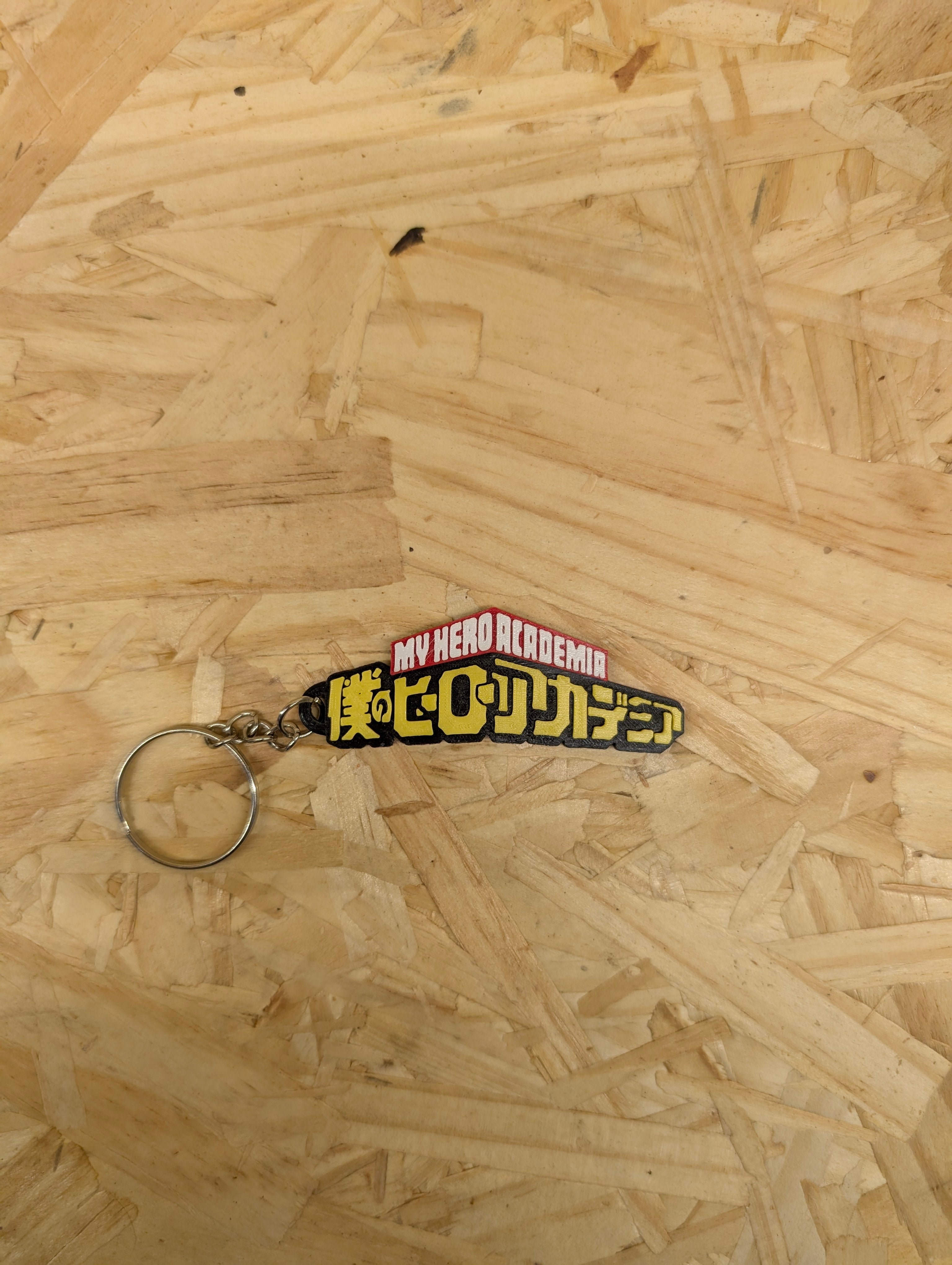 My Hero Academia Keychain Embossed