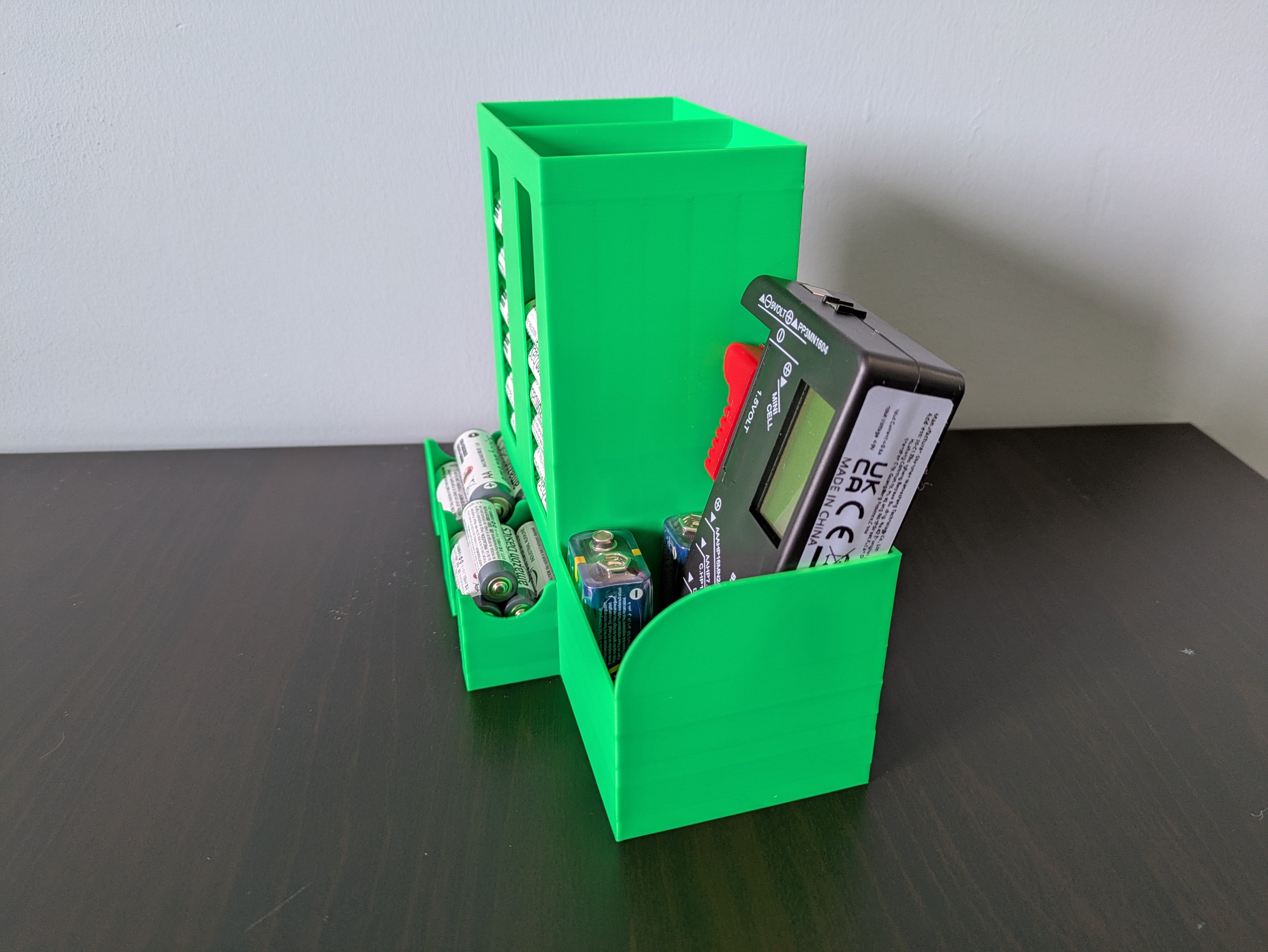 Improved AA and AAA Battery Storage