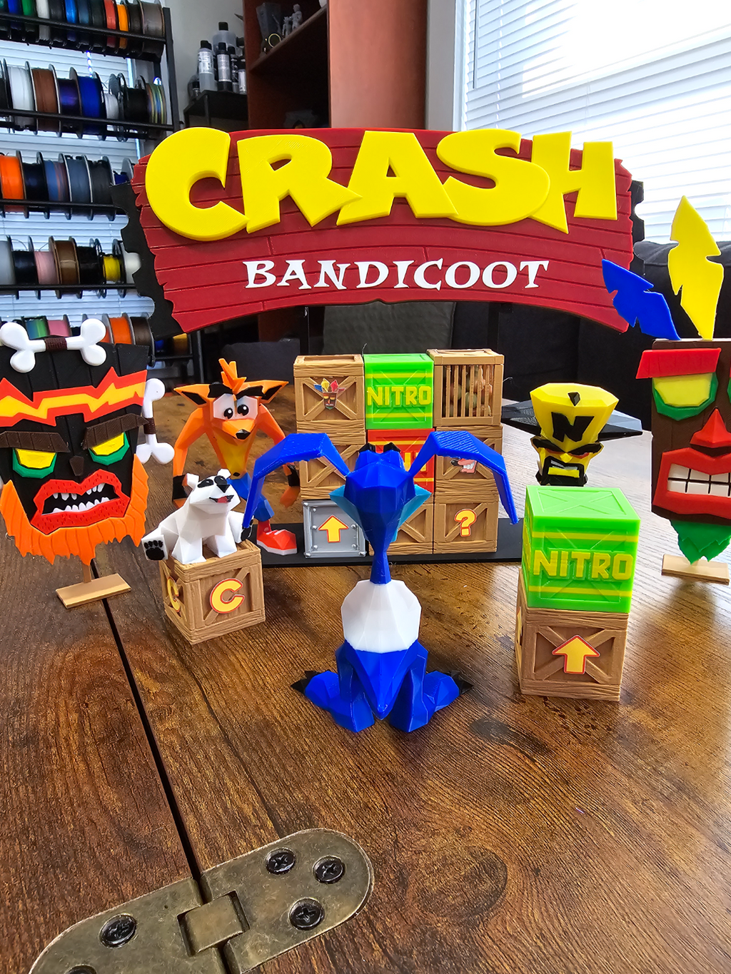 Low Poly Ripper Roo From Crash Bandicoot AMS READY
