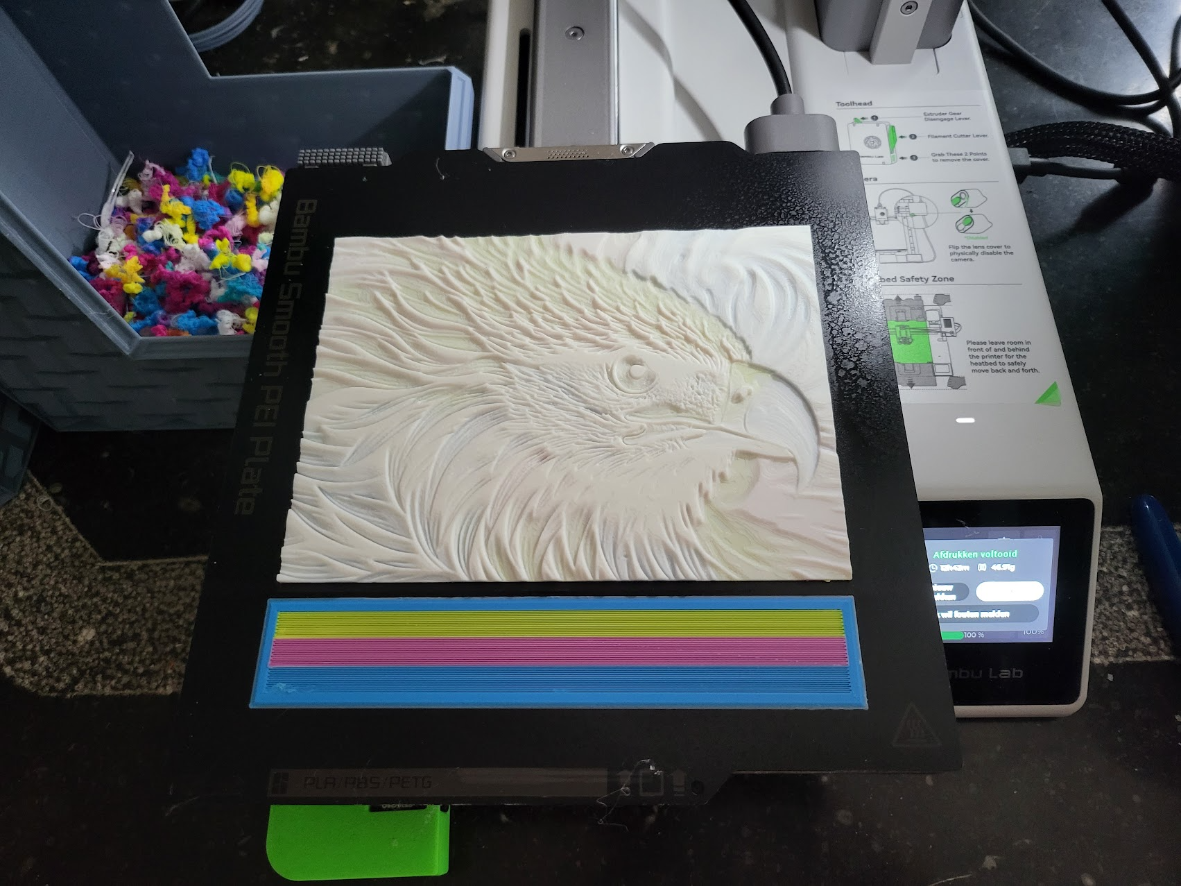 Eagle CMYK Lithophane