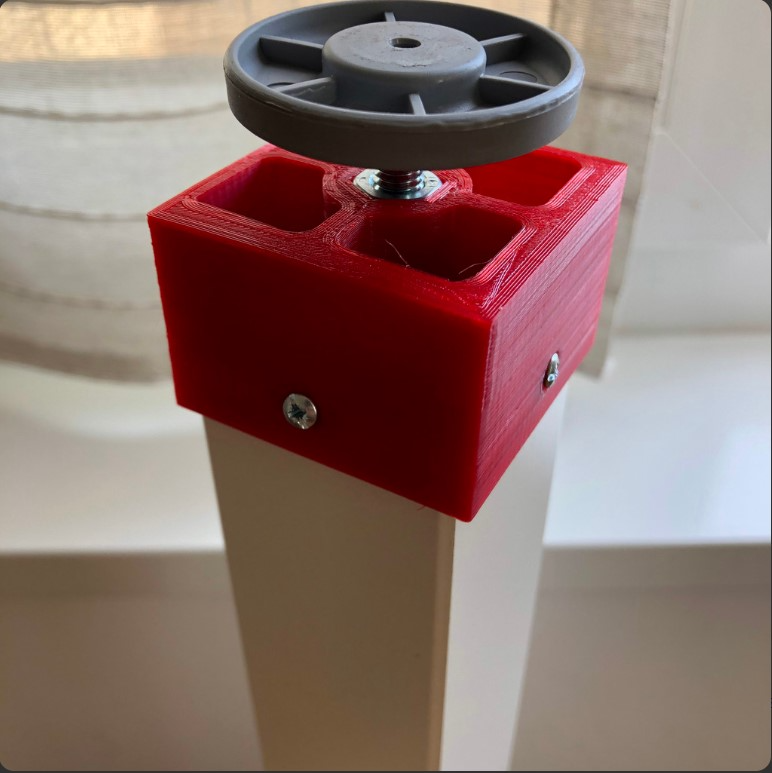 IKEA LACK to BESTÅ leveling foot adapter
