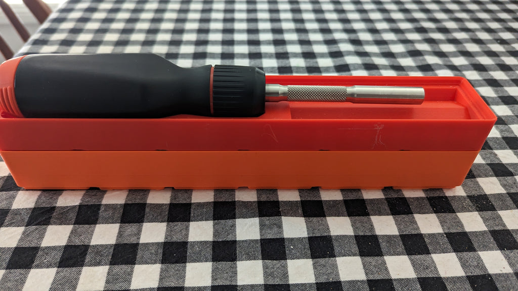 Gridfinity Bin for LTT Screwdriver bits