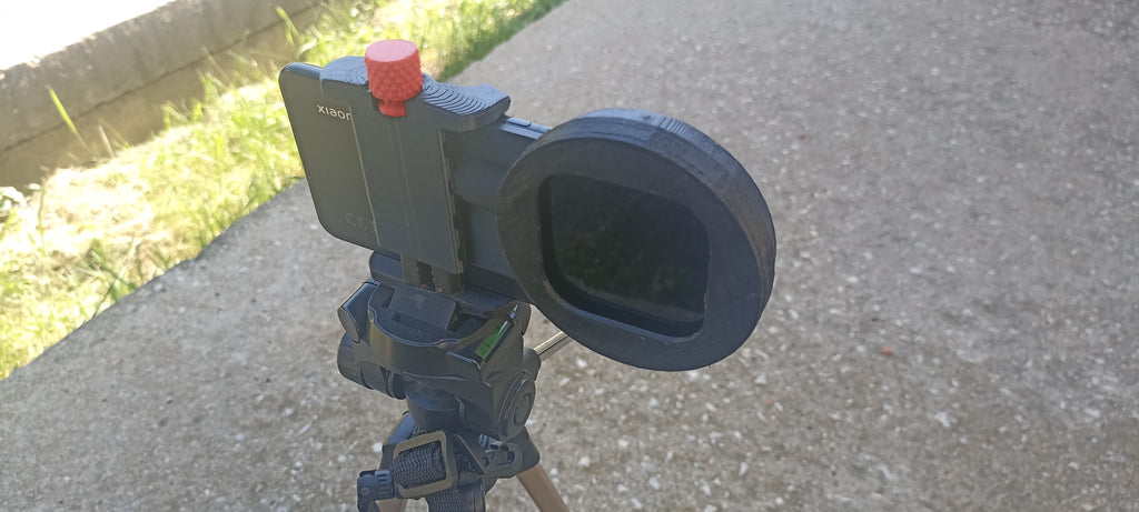 Phone tripod holder filter, stativ.