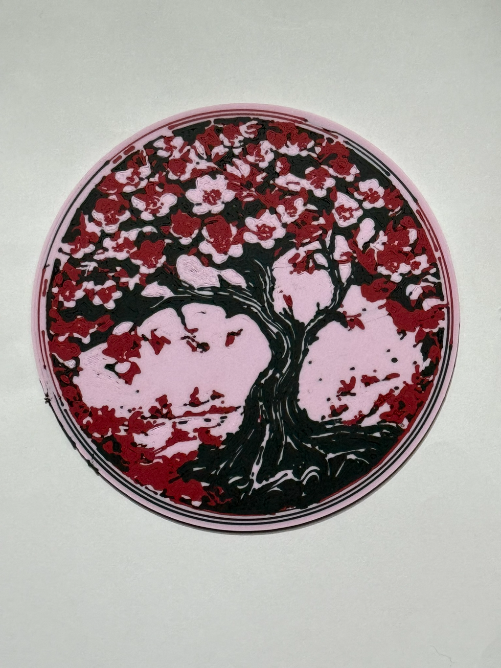 tree of life coaster in color