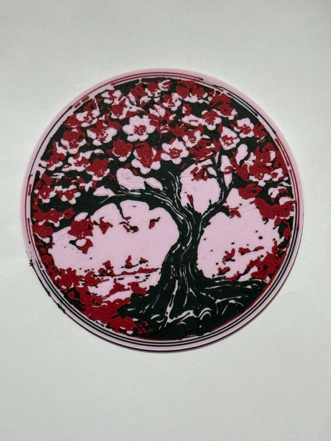 tree of life coaster in color