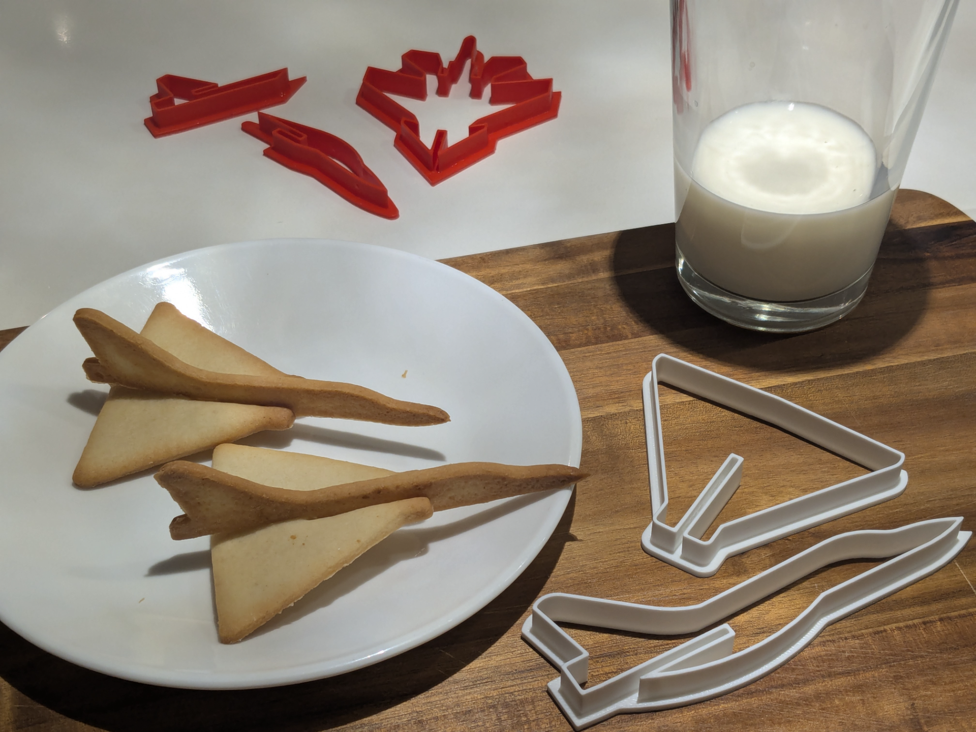 Mirage2000 3D cookie cutter