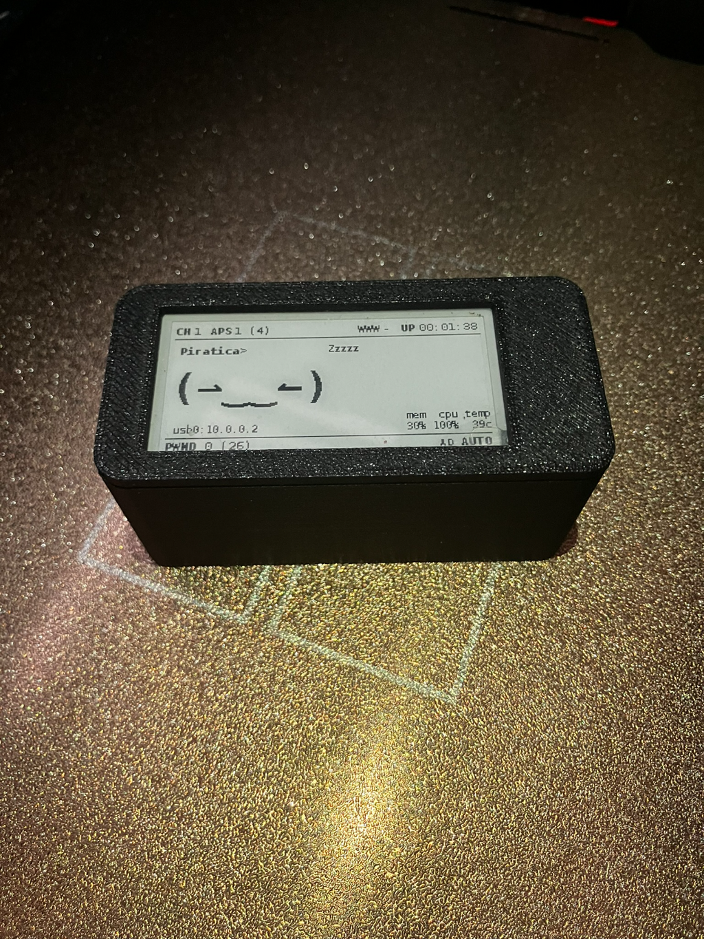 Pwnagotchi Case - PiSugarS, Pi Zero, Waveshare V4