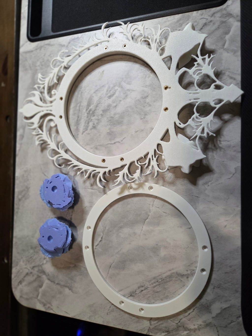 Gothic Rose Frame 5 inch