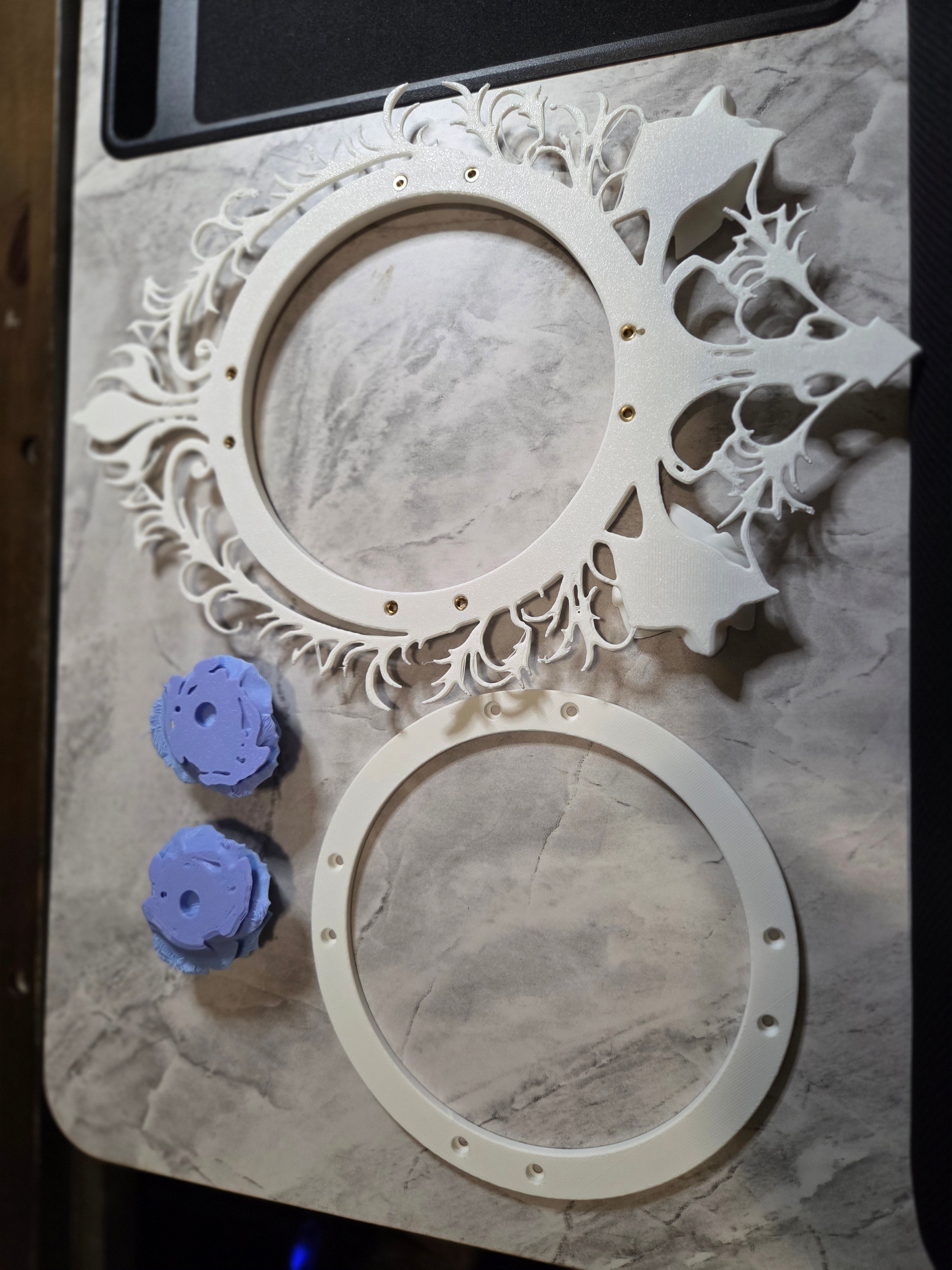 Gothic Rose Frame 5 inch