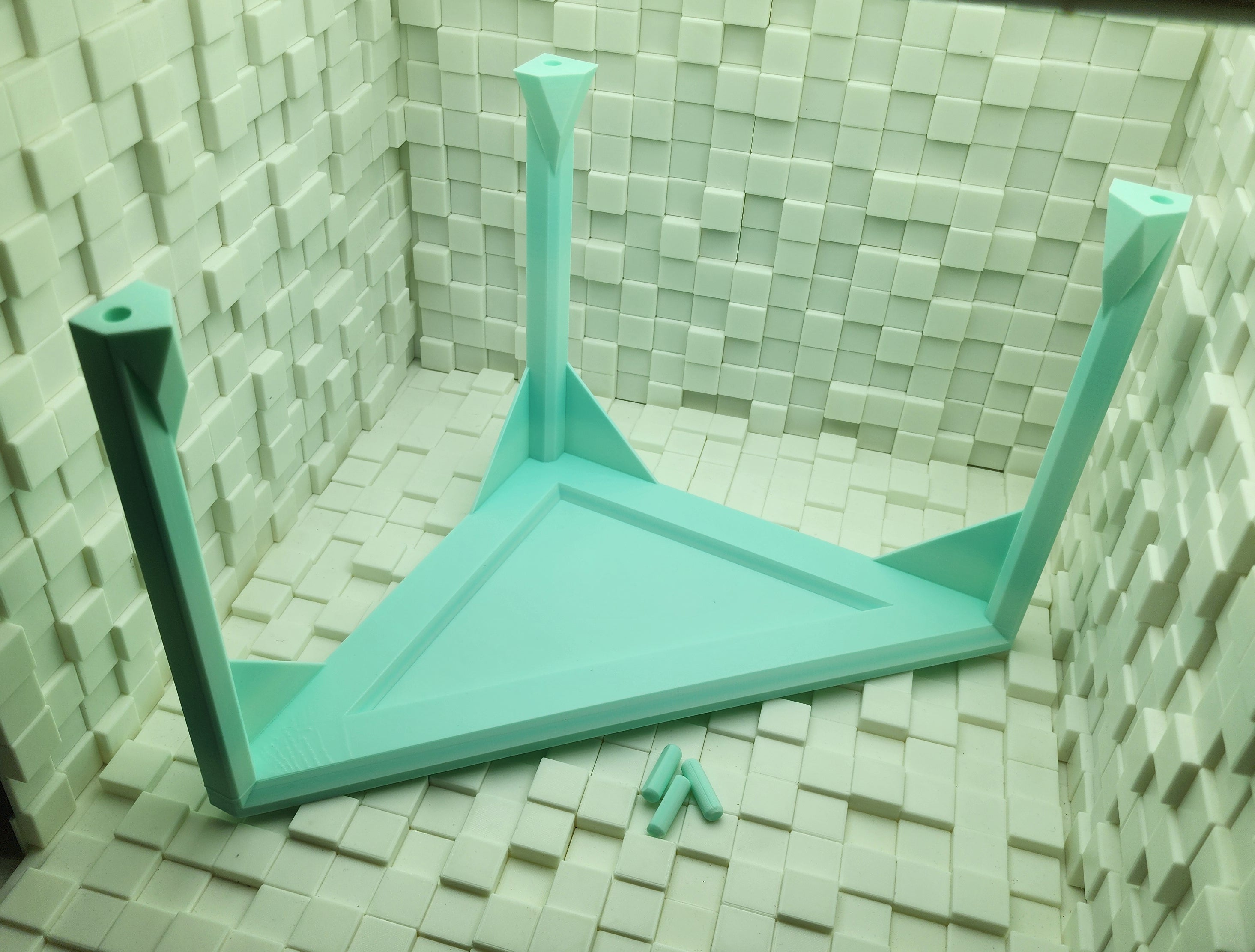 Stacking Triangle Corner Shelf