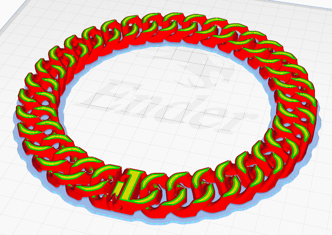 Chunky Chain No assembly no supports, no fasteners
