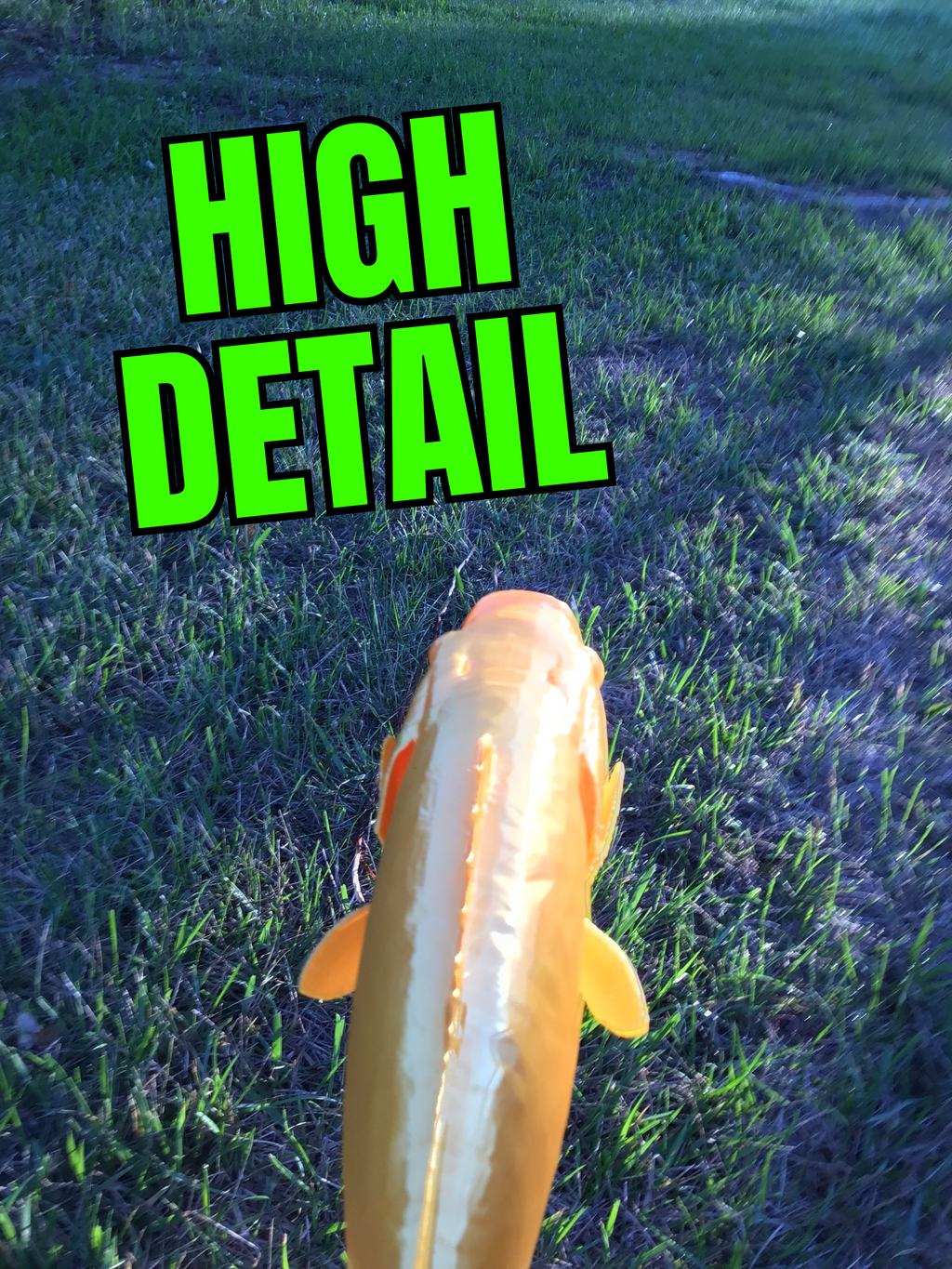 Fishing Trophy, Customizable