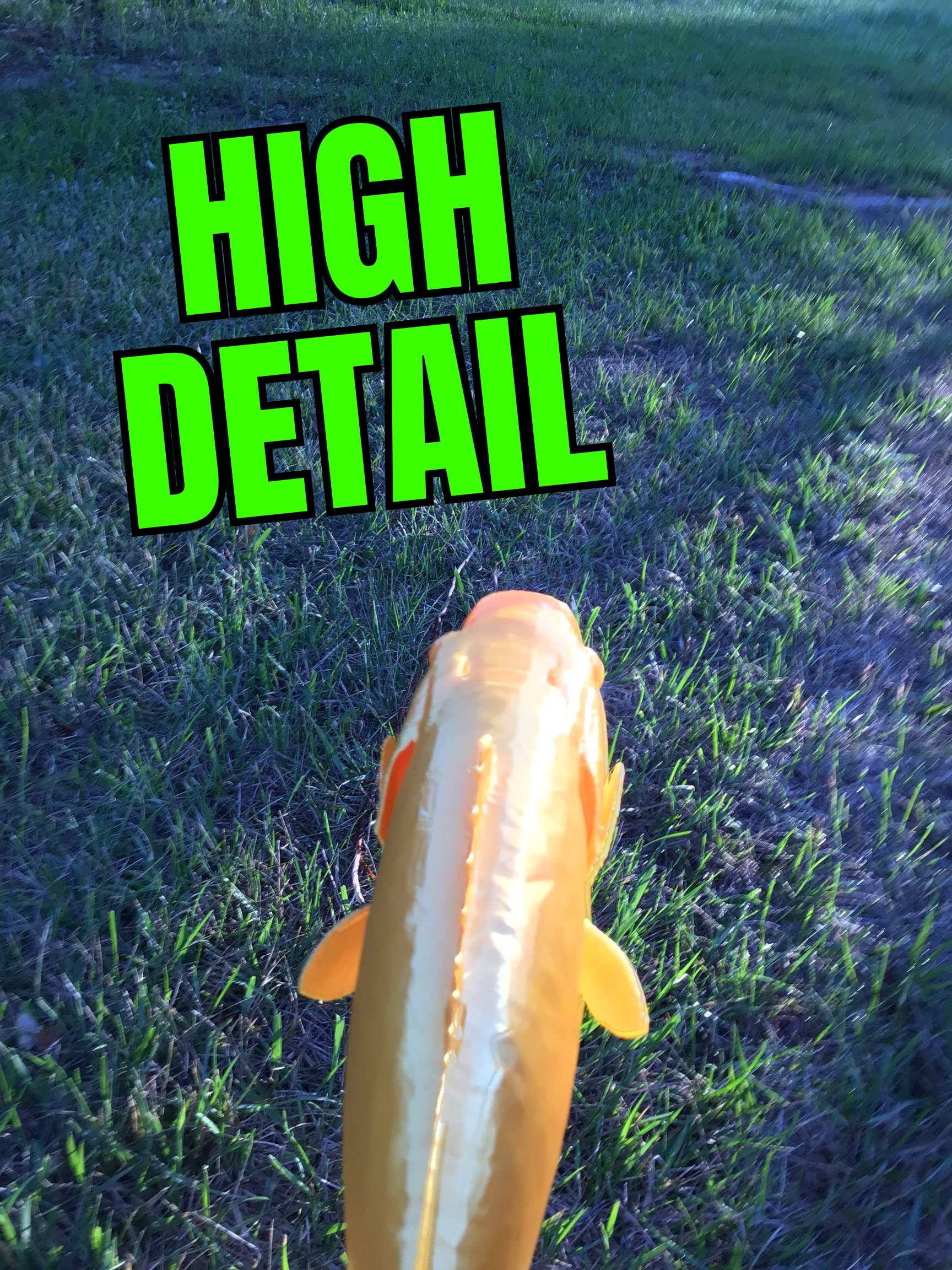 Fishing Trophy, Customizable