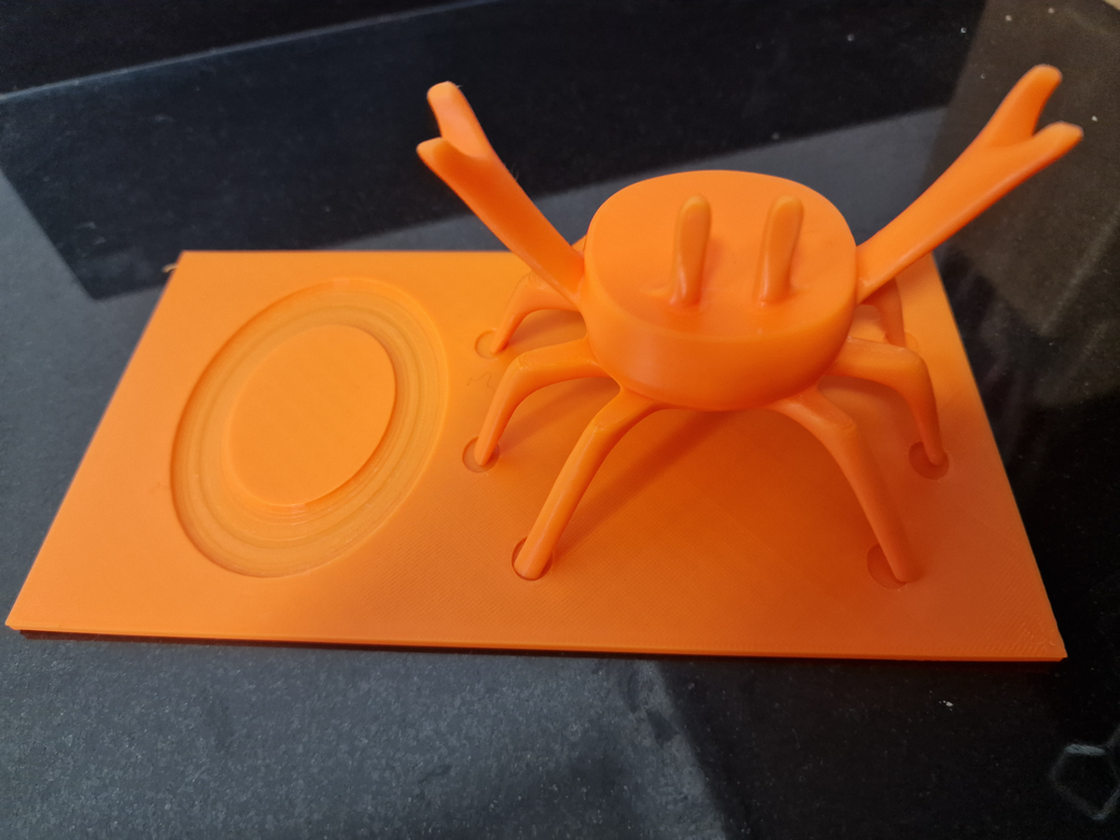 Base for Crab spoon rest by Adam