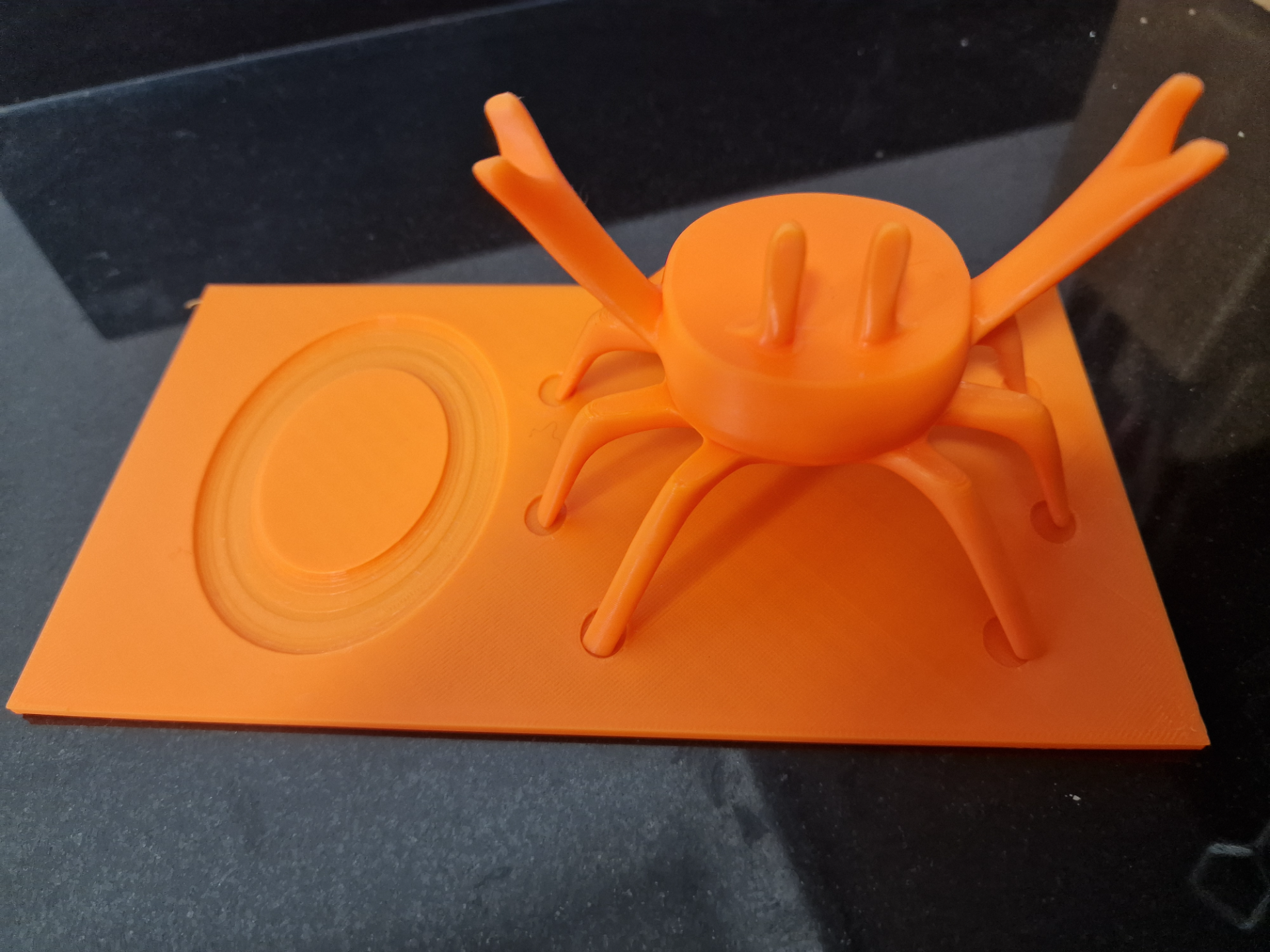 Base for Crab spoon rest by Adam