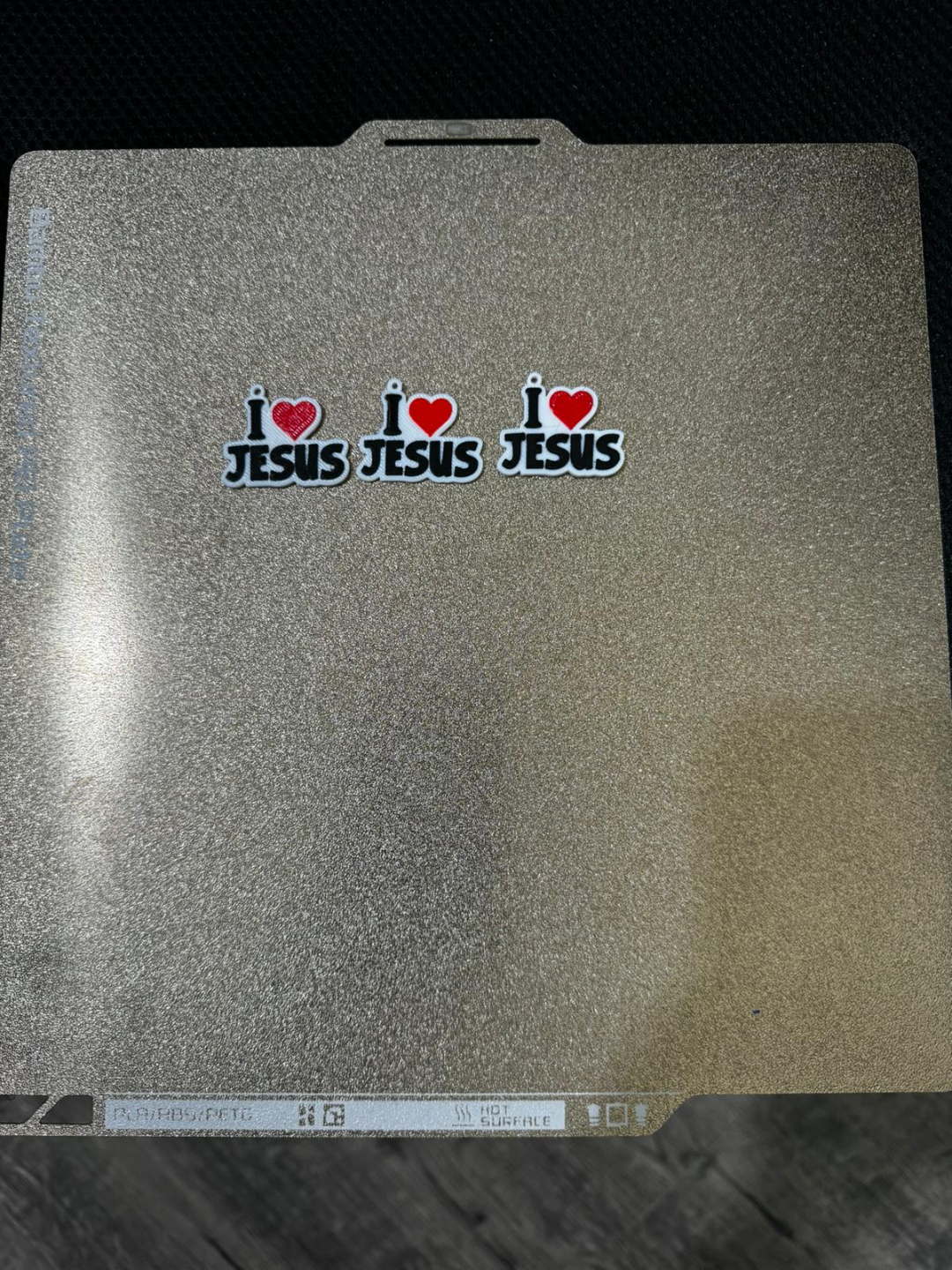 I Love Jesus Keychain 35mm