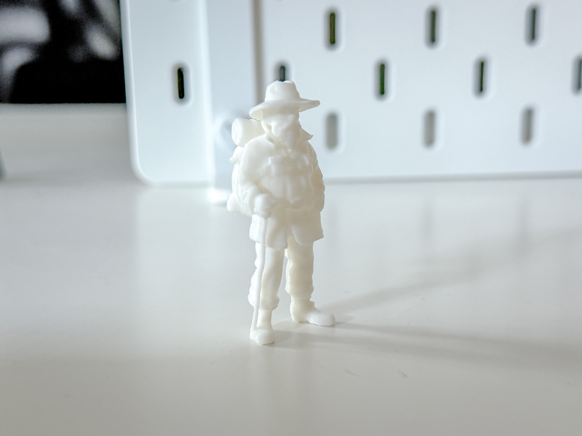 Miniature Explorer/Old Man for your Diorama