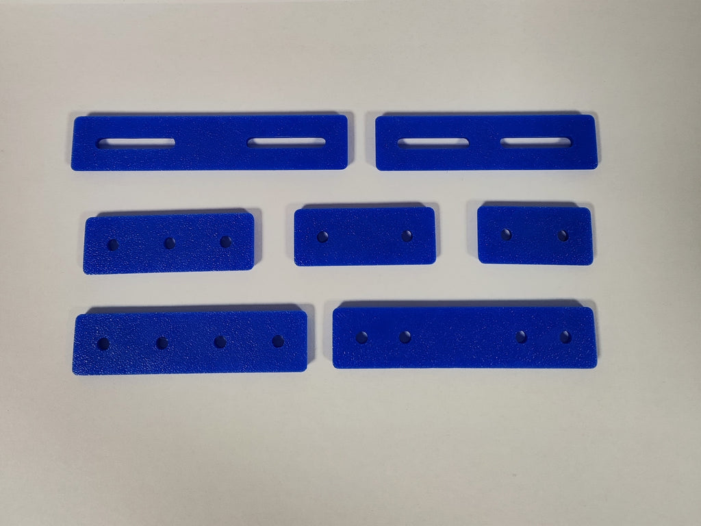 Heavy Duty Flat Mending Plates | 20x4mm (M4)
