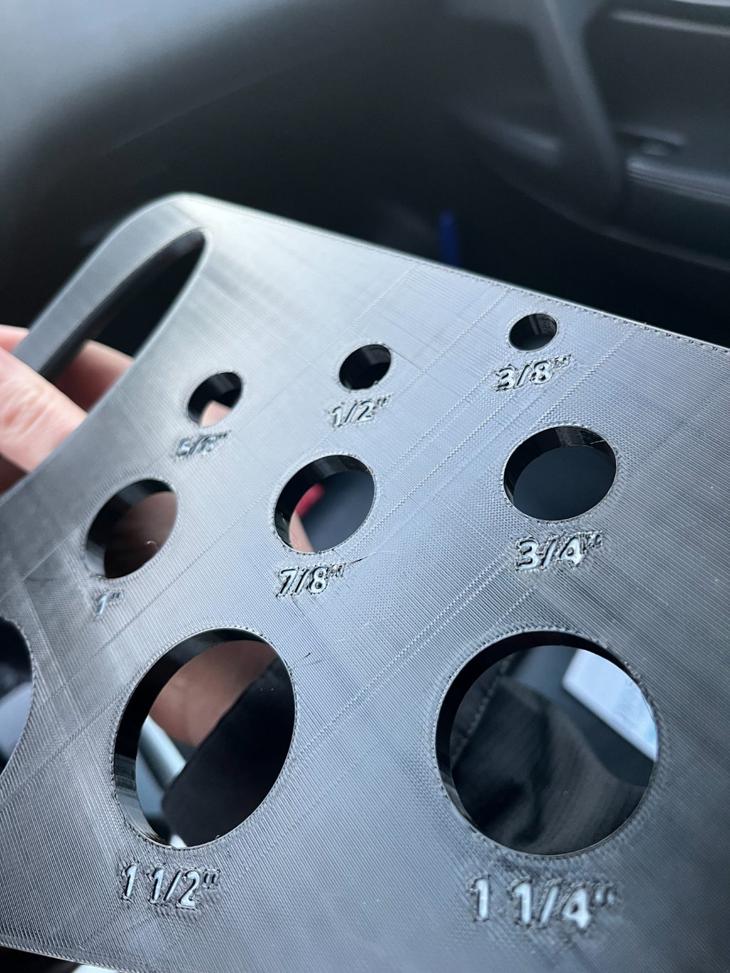 Saw Guide w/ Drill Hole Template