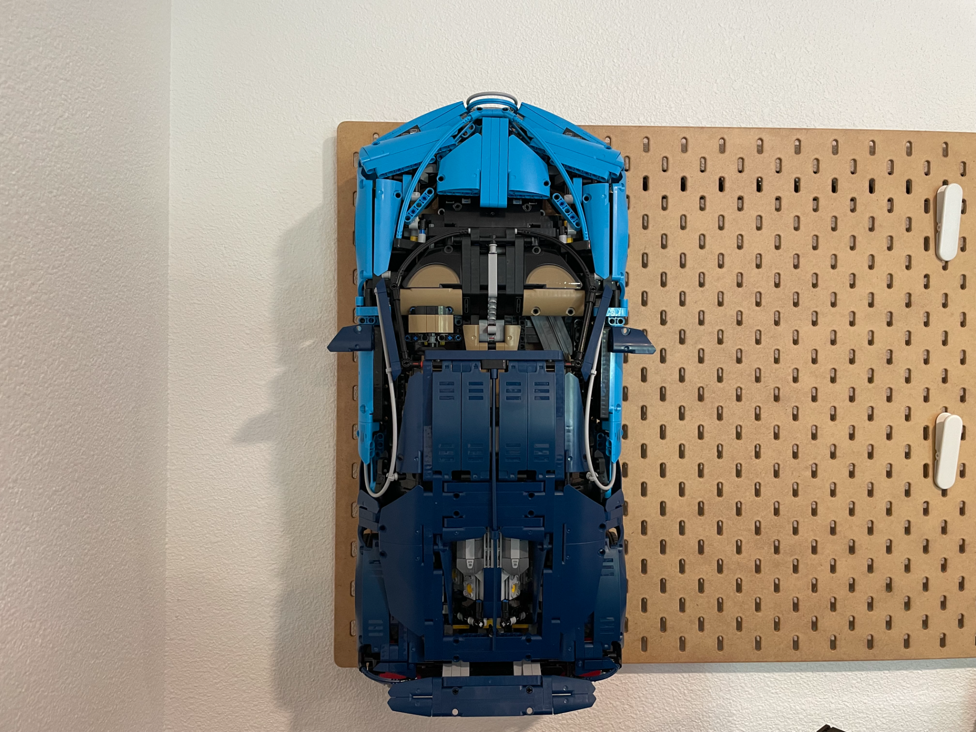 IKEA Pegboard Lego Technic Car Hanger