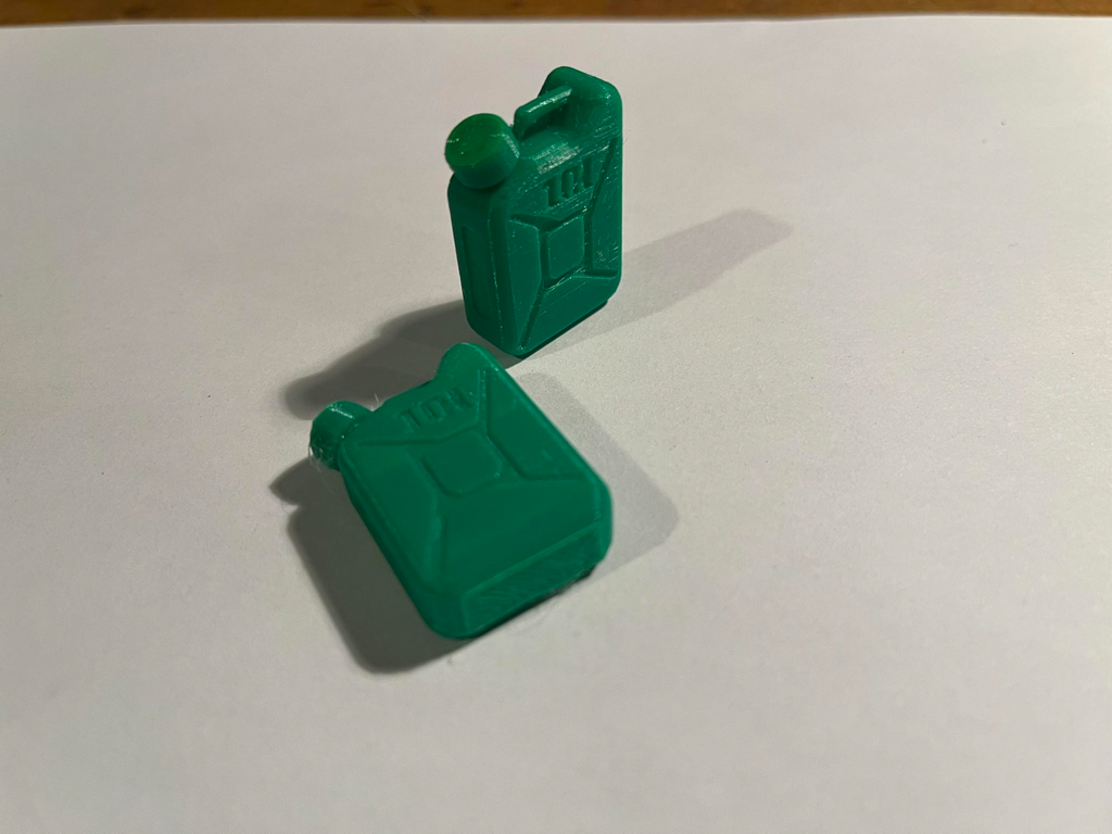 Canister, barrell 1:12 for RC car, car