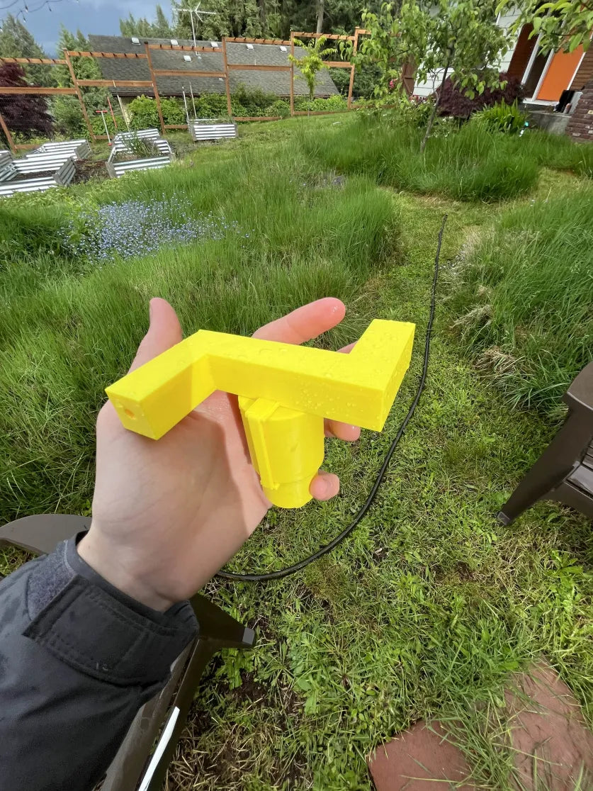 Sprinkler hose attachment