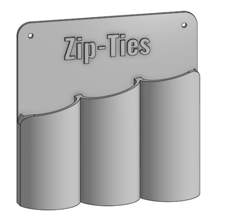 Zip-Tie Holder