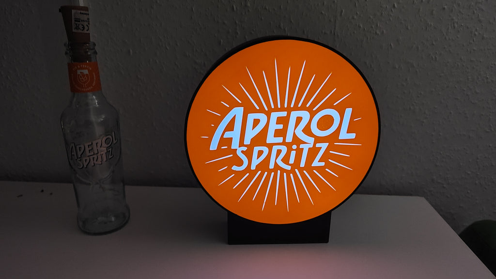 Aperol Spritz Lightbox