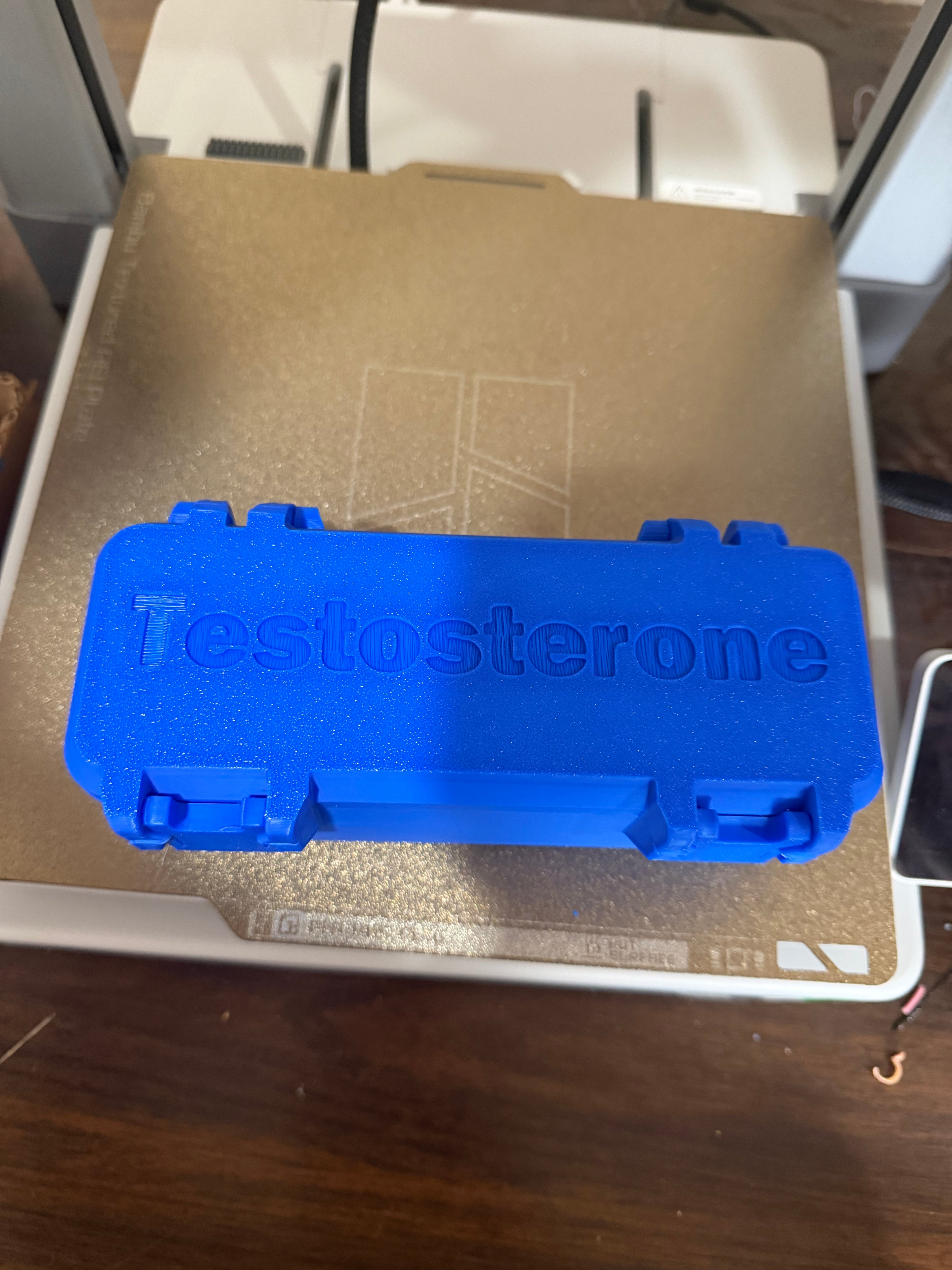 TEST/TRT holder snaplock case