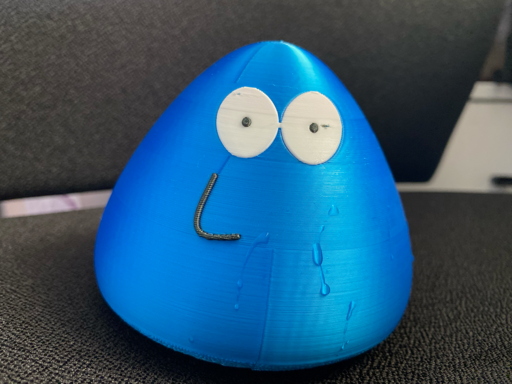 It's POU! My Pet Alien - AMS Compatible prints without support - 2 different mouths