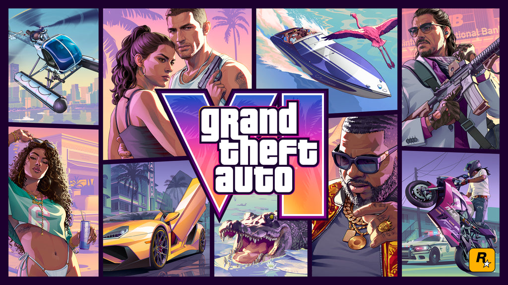 Grand Theft Auto 6 Cover Art Poster