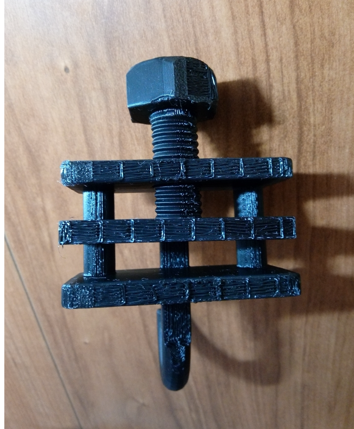 Desk and Shelf Clamp-on Headphone Hook