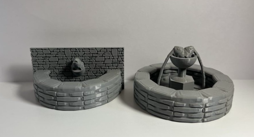 Fish Head Fountain - D&D - Scatter Terrain