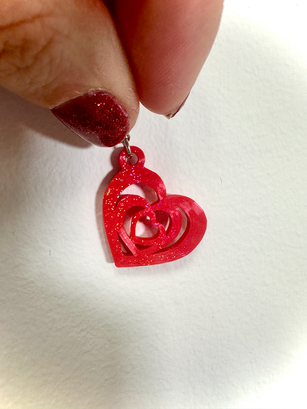 Heart Earrings for Valentine's Day
