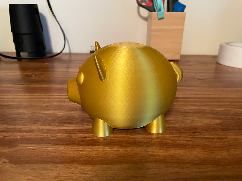 Piggy Bank with Real Lock and Key!