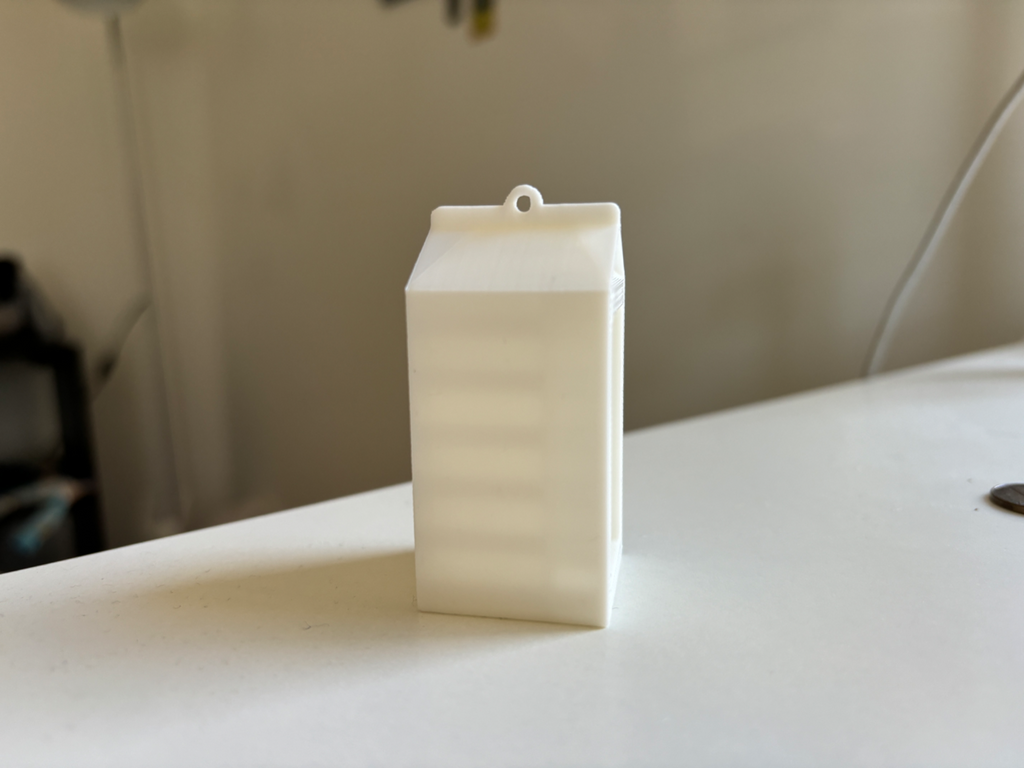 2% Milk Keyboard MX Switch Fidget Clicker Keychain