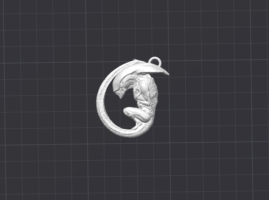 Alien Keychain