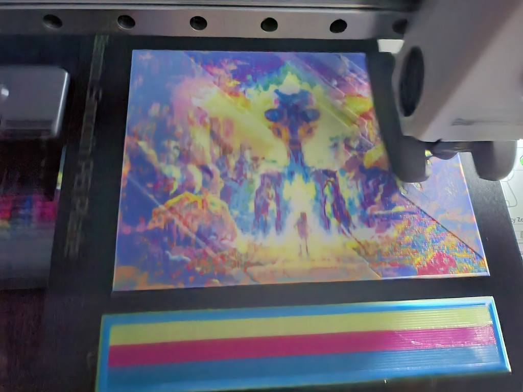 Alien CMYK Lithophane