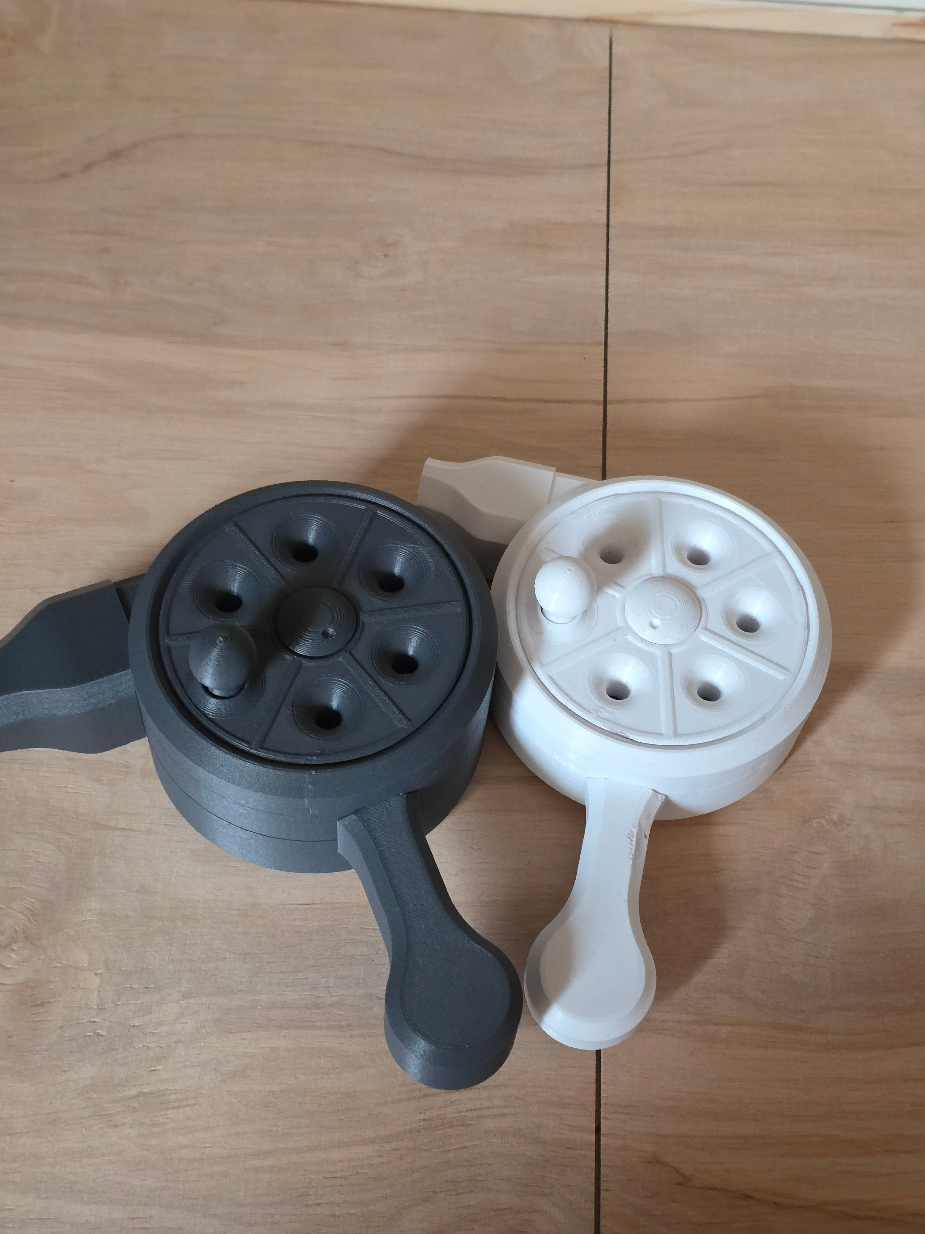 Turbine blower (two planetary gears 36:1 - faster)