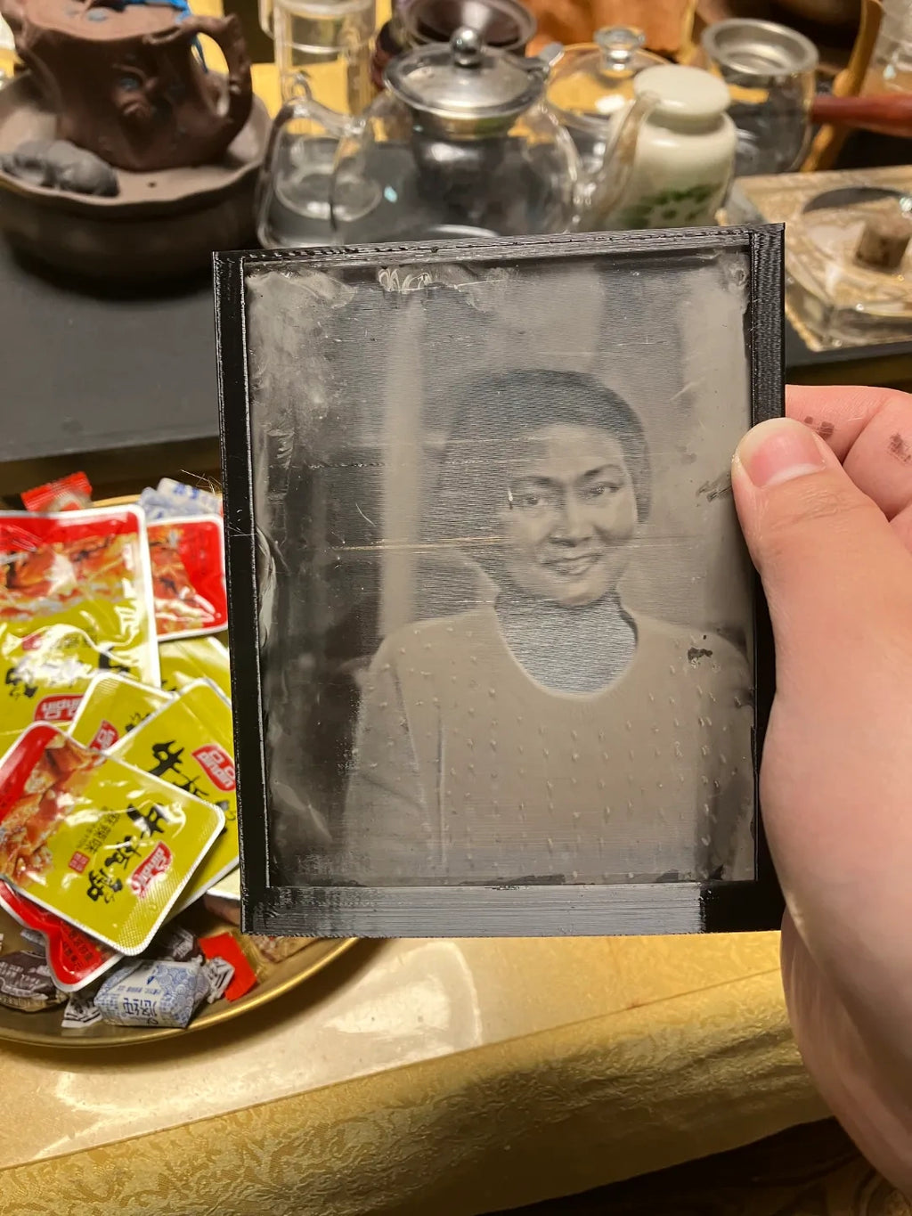 4x5底片湿版竖版相框（适用于底片厚度2mm及以下）
