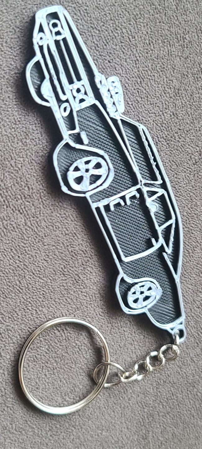 1970 dodge charger keychain perfect for car lovers